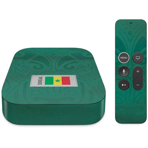 Senegal Soccer Flag Apple TV Skin
